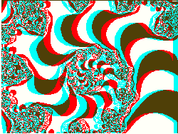 Mandelbrot-Anaglyph