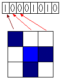 Moore-Nachbarschaft