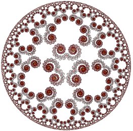 Hyperbolic Fractal Ornament